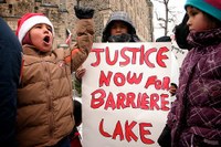 AW@L Radio - Algonquins of Barriere Lake confront Copper One at annual general meeting in Toronto.