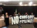 Indigenous women Shut Down Energy East Pipeline consultation hearing